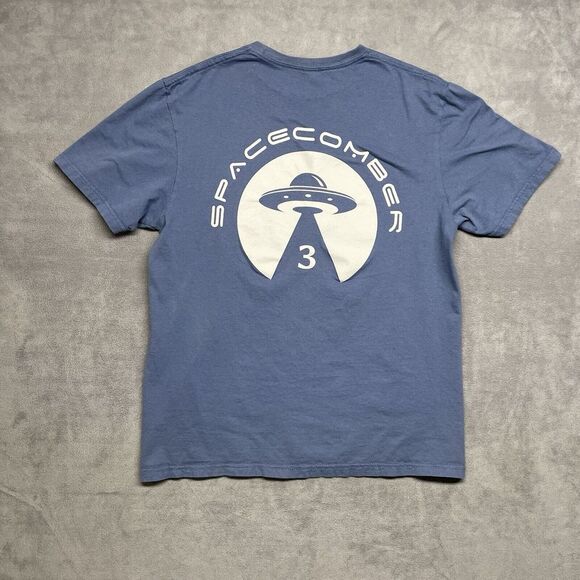 Space‎ Comber Cosmic Cabal 2022 T Shirt Gildan Blue Soft Style Size Medium - Picture 9 of 10